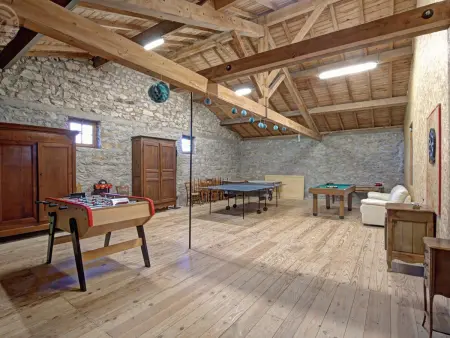 Gîte charme 12/14 pers avec piscine et jeux à Saint-Priest-la-Prugne - Photo 32