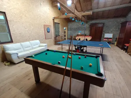Gîte charme 12/14 pers avec piscine et jeux à Saint-Priest-la-Prugne - Photo 34