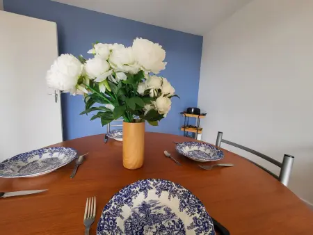 Appartement rénové pour 4 pers., vue mer, salle de jeux et parking inclus - Photo 13
