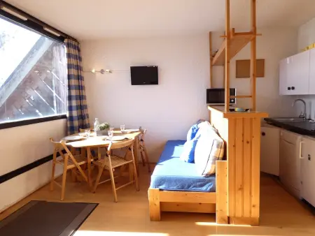 Studio 4 pers. avec balcon au sud, à Piau-Engaly, cuisine équipée et accès direct aux pistes - Photo 3