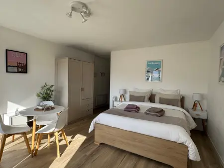 Studio moderne et cosy avec loggia, vue montagnes, Internet - Photo 11