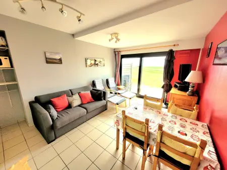 T2 RDC Avec Balcon, Vue Mer, Parking Privatif, Appartement 6 personnes à Wimereux - Photo 4