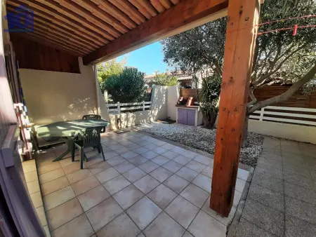 Pavillon à Valras-Plage, 4 pers, piscine, clim, parking, proche mer - Photo 7