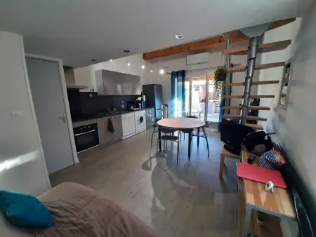 Pavillon à Valras-Plage, 4 pers, piscine, clim, parking, proche mer - Photo 10