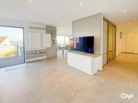 Appartement duplex 6-8 pers avec terrasse, jacuzzi et garage à Port-Louis - Photo 9