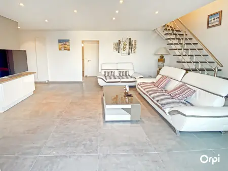 Appartement duplex 6-8 pers avec terrasse, jacuzzi et garage à Port-Louis - Photo 11