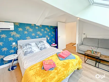 Appartement duplex 6-8 pers avec terrasse, jacuzzi et garage à Port-Louis - Photo 16