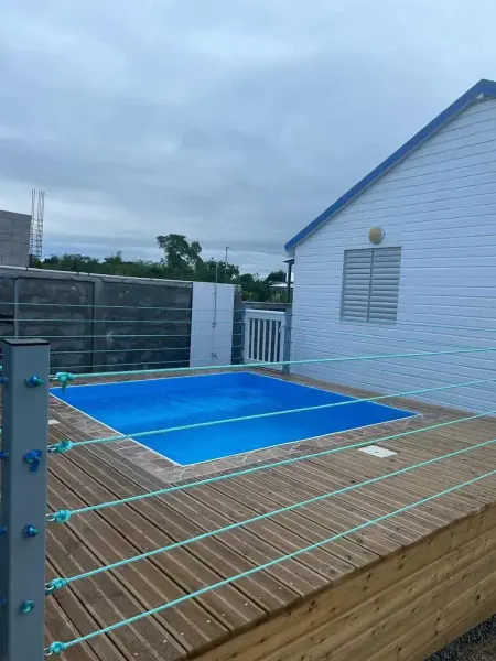 Chalet cosy à Saint-François avec piscine privée - Photo 10