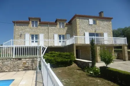 Villa Marguerite, Maison à Monségur avec Vue - Photo 4
