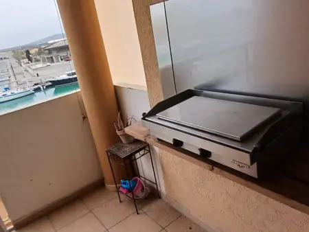 Appartement T2 Frontignan-Plage, 6 pers, vue port, parking inclus - Photo 2