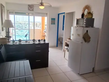 Appartement T2 Frontignan-Plage, 6 pers, vue port, parking inclus - Photo 5