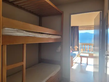 Studio lumineux 4 pers, balcon avec vue vallée, Appartement 4 personnes à Pra Loup - Photo 4