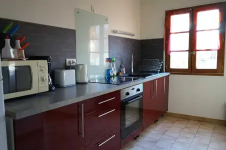 Maison accueillante avec piscine à Chalandray, Maison 6 personnes à Chalandray - Photo 12