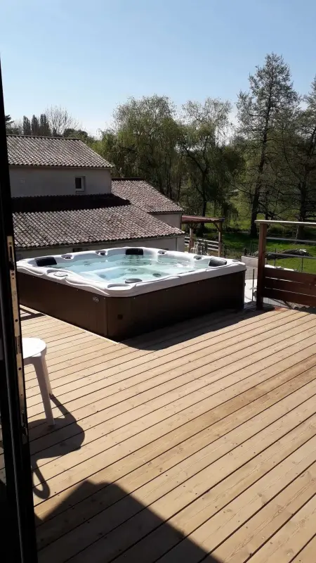 Maison accueillante avec piscine à Chalandray, Maison 6 personnes à Chalandray - Photo 22