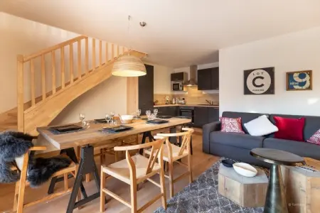 VAUJANY Le Saphir-A38S, Appartement à Vaujany près d'Alpe d'Huez - Photo 2