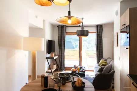 VAUJANY L’Etendard-A24S, Appartement à Vaujany avec vue sur les montagnes - Photo 1