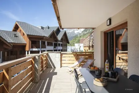 VAUJANY L’Etendard-A24S, Appartement à Vaujany avec vue sur les montagnes - Photo 4
