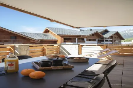 VAUJANY L’Etendard-A24S, Appartement à Vaujany avec vue sur les montagnes - Photo 9