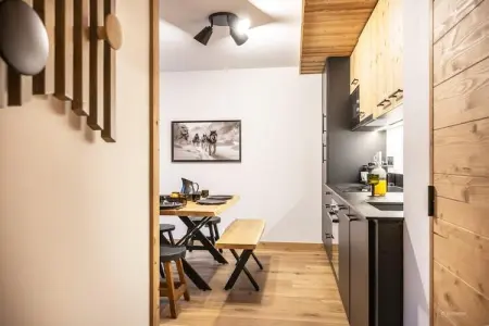 CHAPELLE DABONDANCE Le Flocon Blanc A36S, Appartement à La Chapelle près du télésiège - Photo 17