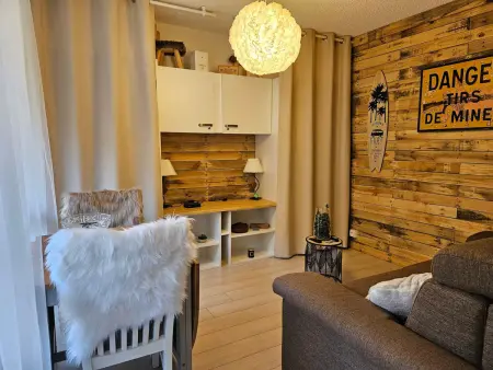 Studio rénové 24m² avec balcon à Pra-Loup 1500 - Photo 4