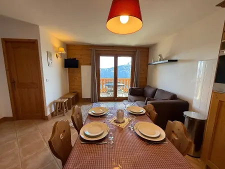 Appartement 4 pers, 10 min des Saisies, vue montagnes - Photo 4