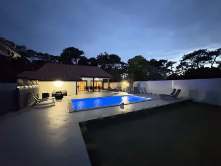 Villa d'exception avec piscine chauffée proche océan à Biscarrosse Plage - Photo 22