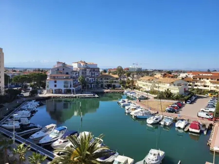 Studio Cabine Lumineux pour 4, Vue Port, Canet-en-Roussillon - Photo 9