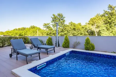 Villa Pinus, Villa avec piscine, salle de jeux, jardin - Photo 6
