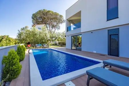 Villa Pinus, Villa avec piscine, salle de jeux, jardin - Photo 7