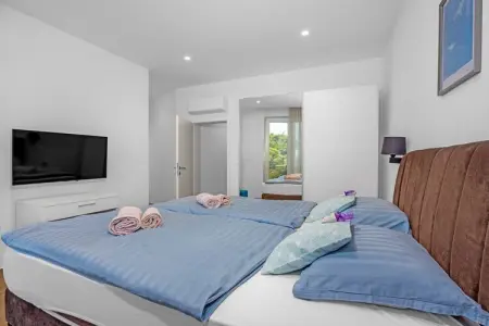 Villa Pinus, Villa avec piscine, salle de jeux, jardin - Photo 15