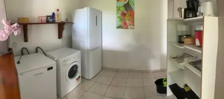 Appartement avec vue jardin à Deshaies 80 m² avec piscine - Photo 5