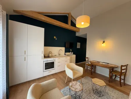 Studio Jungle avec terrasse et piscine chauffée près de Nantes - Photo 2