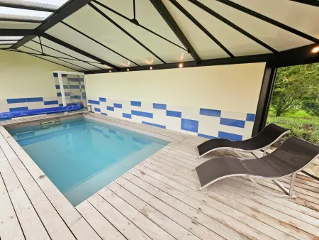 Gîte Tourangelle avec Piscine Intérieure, Wifi, Jardin - Photo 32