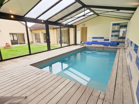Gîte Tourangelle avec Piscine Intérieure, Wifi, Jardin - Photo 33