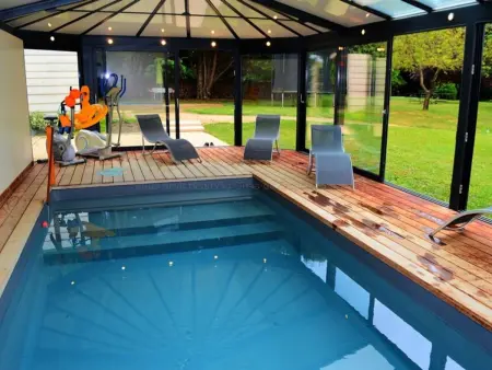 Gîte Tourangelle avec Piscine Intérieure, Wifi, Jardin - Photo 35