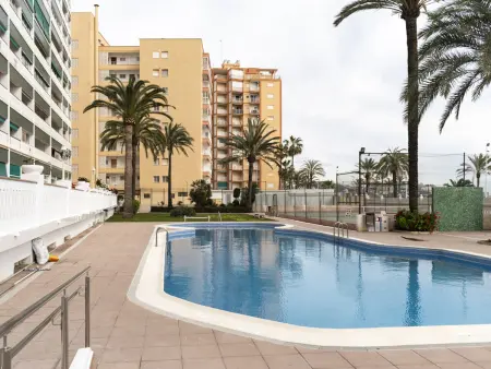 Appartement familial en bord de plage avec piscine, parking et Wi-Fi à Cullera - Photo 10