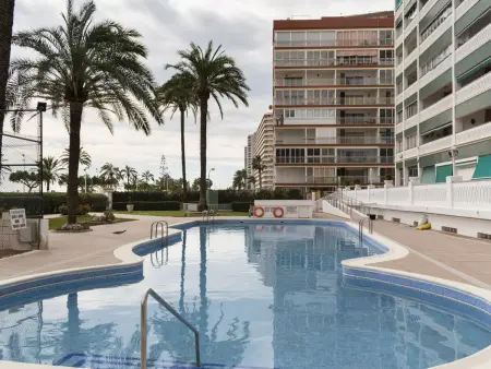 Appartement familial en bord de plage avec piscine, parking et Wi-Fi à Cullera - Photo 11