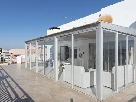 Appartement familial en bord de plage avec piscine, parking et Wi-Fi à Cullera - Photo 13