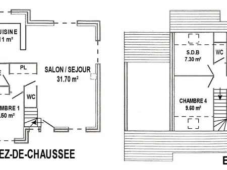 Gîte calme proche plage et commerces au Croisic avec jardin, Wi-Fi, 4 chambres - Photo 11