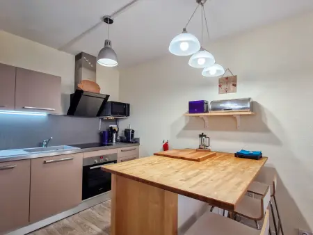 Appartement rénové avec terrasse au centre, 6 pers., vue pistes - Photo 3