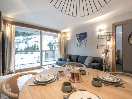 Courchevel 1550 : Appart cosy 4 pers, animaux OK, accès SPA - Photo 7