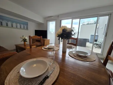 Appartement moderne avec terrasse proche mer et centre, Wi-Fi inclus à Saint-Brevin - Photo 23