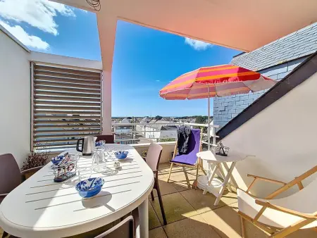 Étel - Appart. 3 pièces, terrasse, animaux admis, parking sécurisé - Photo 13