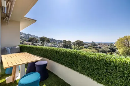 MR-78-VALLAURIS, Appartement moderne avec vue mer - Climatisé - 2 chambres - 4 personnes - Cannes - Photo 4