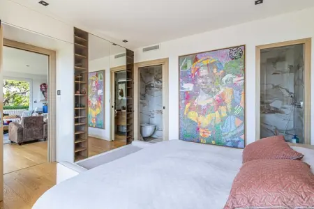 MR-78-VALLAURIS, Appartement moderne avec vue mer - Climatisé - 2 chambres - 4 personnes - Cannes - Photo 10
