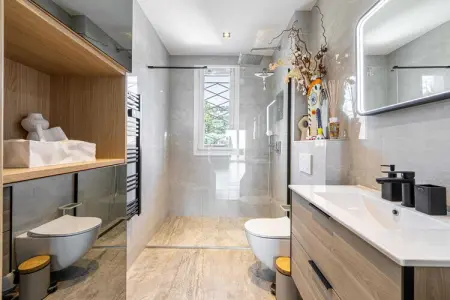 MR-78-VALLAURIS, Appartement moderne avec vue mer - Climatisé - 2 chambres - 4 personnes - Cannes - Photo 13