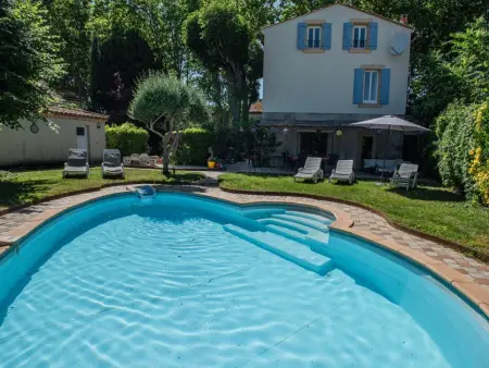 Les Châtaignes, Charmante maison à Canet avec piscine privée - Photo 37