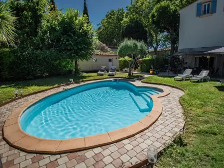 Les Châtaignes, Charmante maison à Canet avec piscine privée - Photo 38