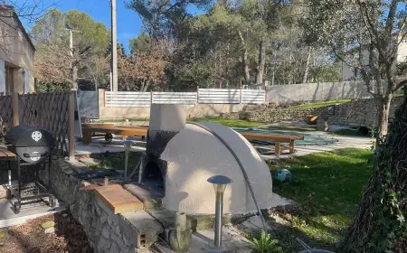 Maison confortable à Velleron de 50 m² avec piscine - Photo 17