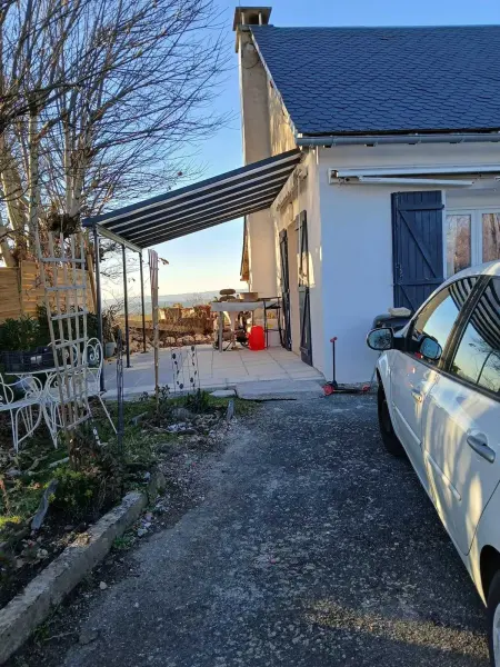 Maison confortable à Comps-la-Grand-Ville avec jardin - Photo 6